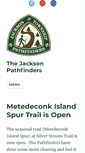 Mobile Screenshot of jacksonpathfinders.org